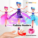 Zoey™ Fadinha Voadora + Brinde Material Pedagógico com 1000 Atividades