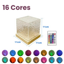 Cubo Luminoso (16 Cores)