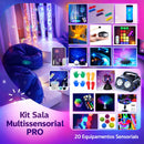 Kit Promocional - Sala Multissensorial 20 equipamentos + Kit Sala Negra