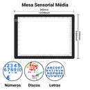 Mesa Sensorial Snoezelen + Brinquedos (Brinde)