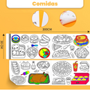 Brinquedo Pedagógico - Rolo de Desenho EducKids