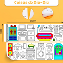 Brinquedo Pedagógico - Rolo de Desenho EducKids